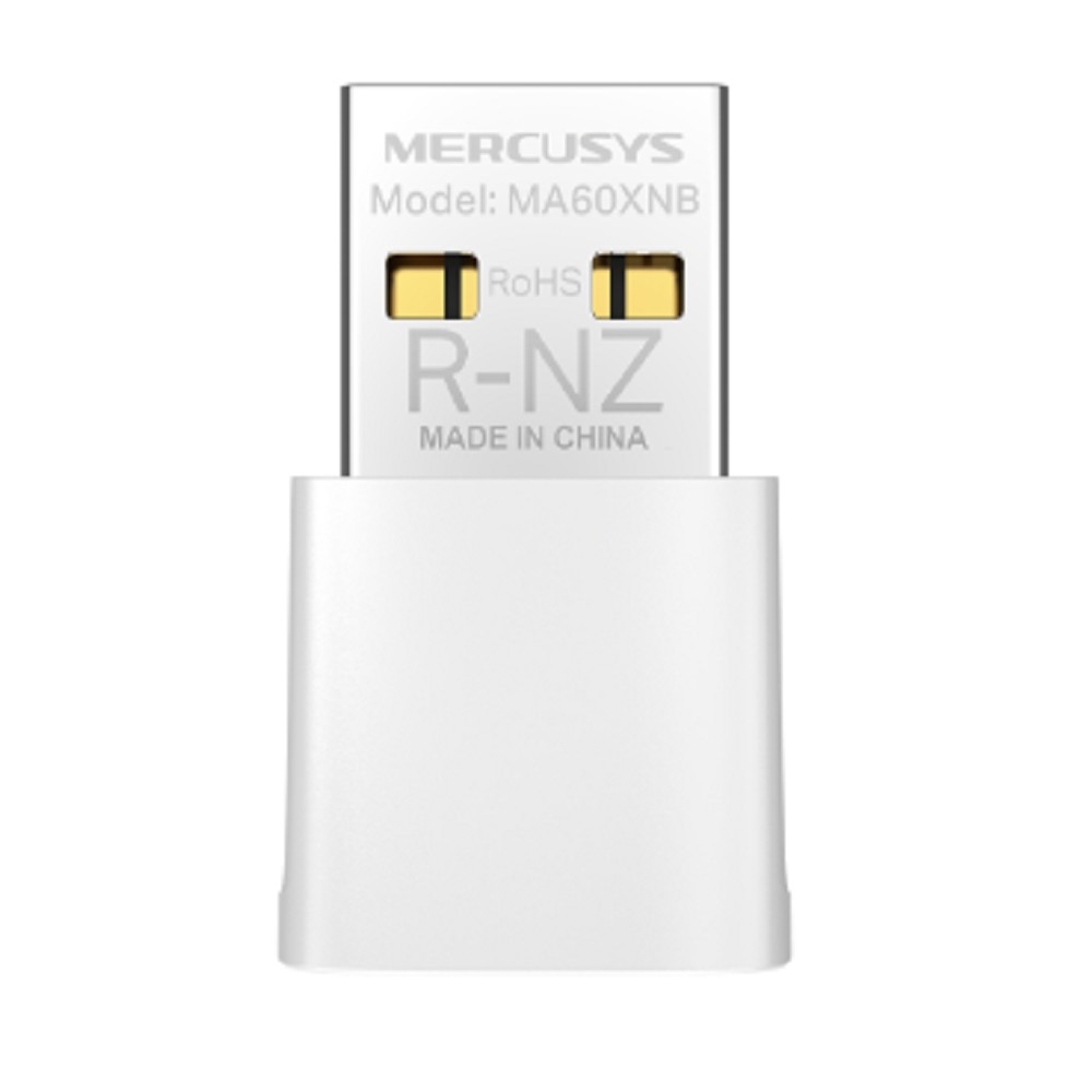 Сетевой адаптер Mercusys MA60XNB, Wi-Fi 6 AX900, Bluetooth 5.3, USB 2.0