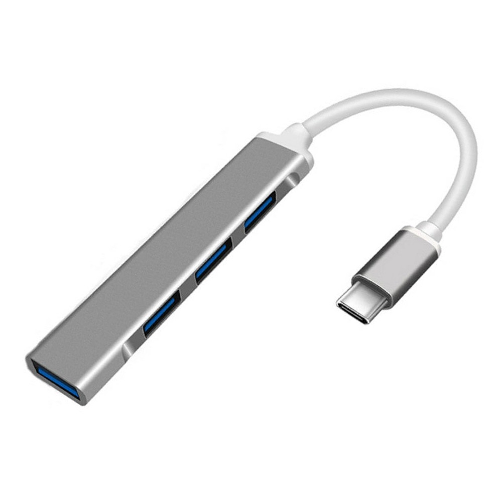 USB-концентратор ORIENT CU-323, Type-C, 4 порта USB