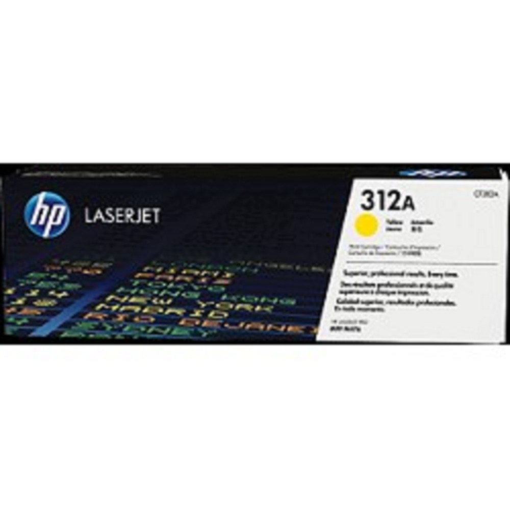 Картридж HP CF382A, желтый, 2700 стр.