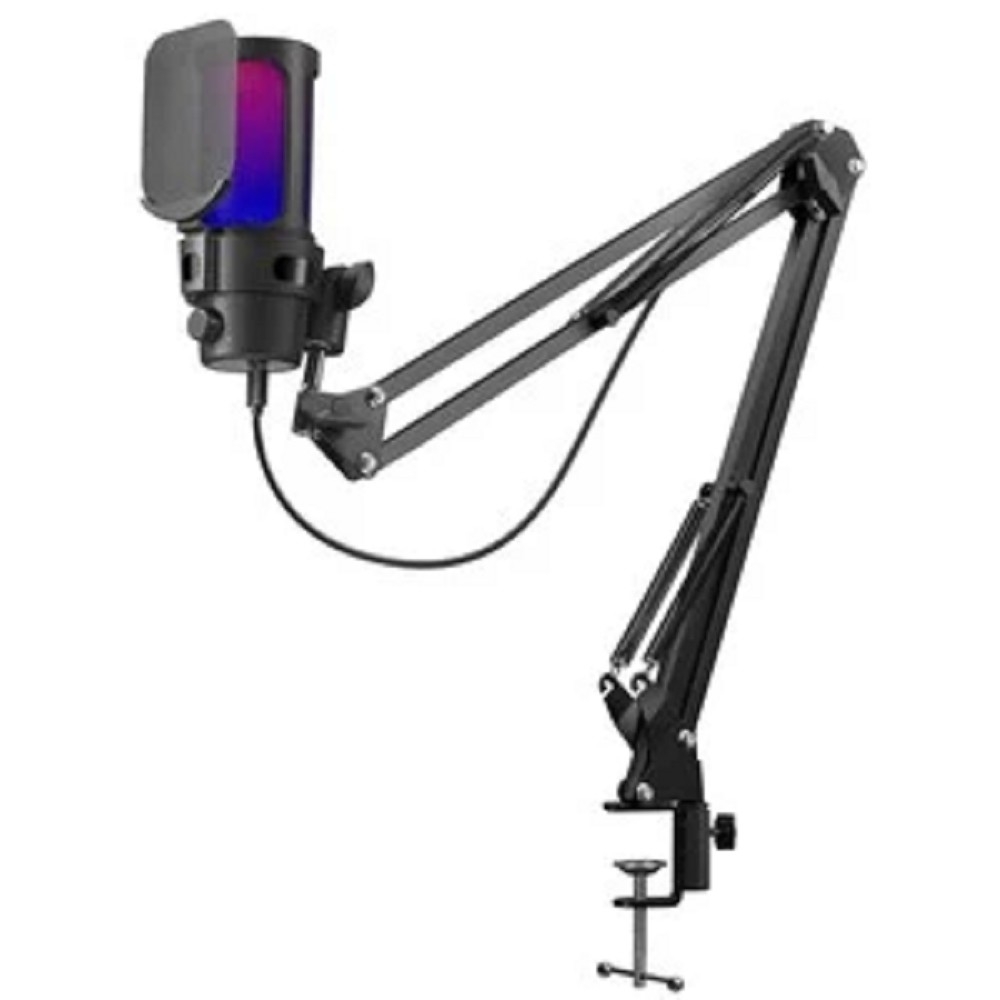 Микрофон Defender Space GMC 550 USB, USB Type-C, RGB, кабель 1.8 м