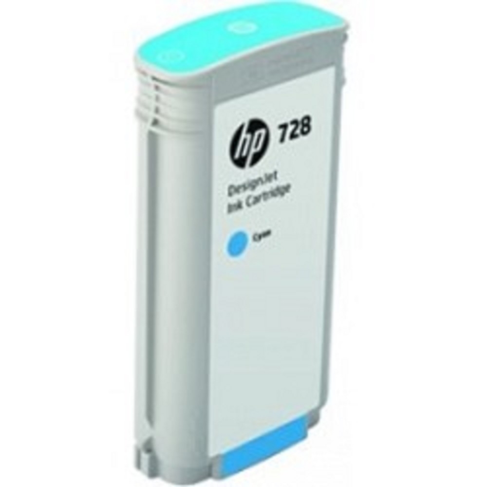 Картридж струйный HP 728 F9J67A, голубой, 130 мл, для DesignJet T730/T830