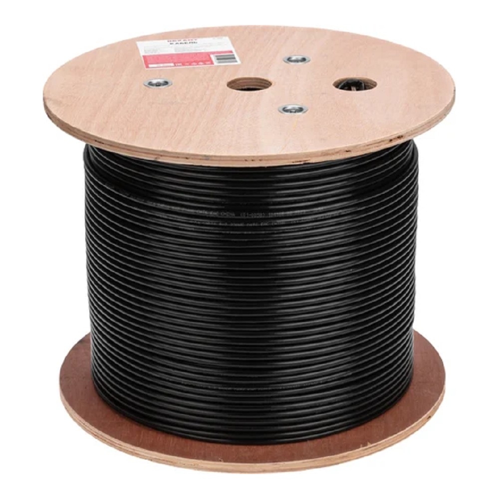Кабель витая пара Rexant 01-0058, U/UTP Cat.6, 4PR 23AWG, PE, наружный, 305 м