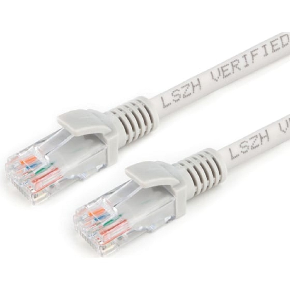 Патч-корд Cablexpert PP30-5M, Cat.5e, 5.0м, LSZH, серый