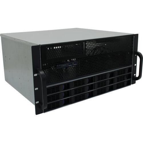 Корпус Procase ES512XS-SATA3-B-0, 5U Rack, 12×SATA3/SAS hotswap