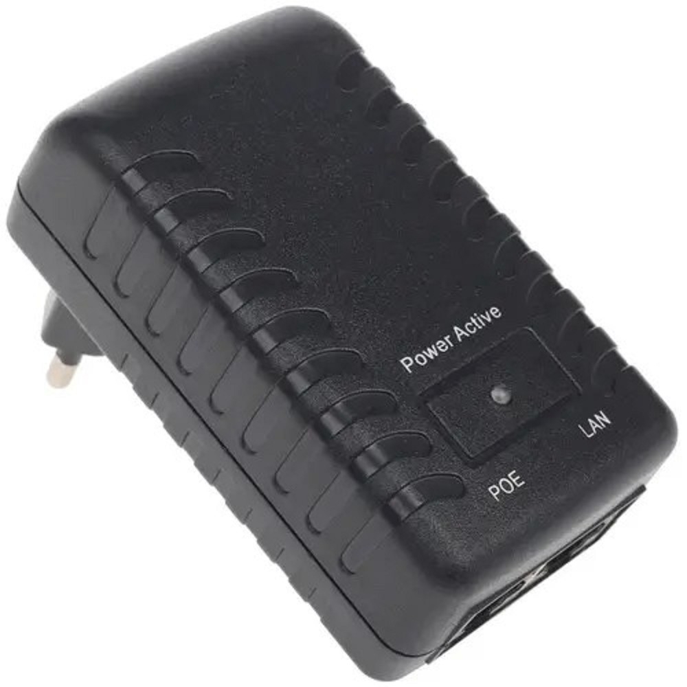PoE инжектор ORIENT SAP-48POE 1A, 48W, 1 порт 10/100, PoE IEEE 802.3af