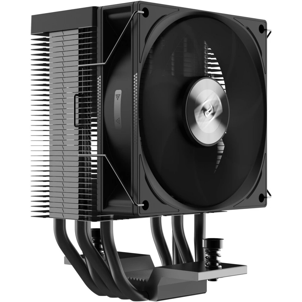 Кулер PCCOOLER R400 BK, TDP 180W, 4 тепловые трубки, 90мм