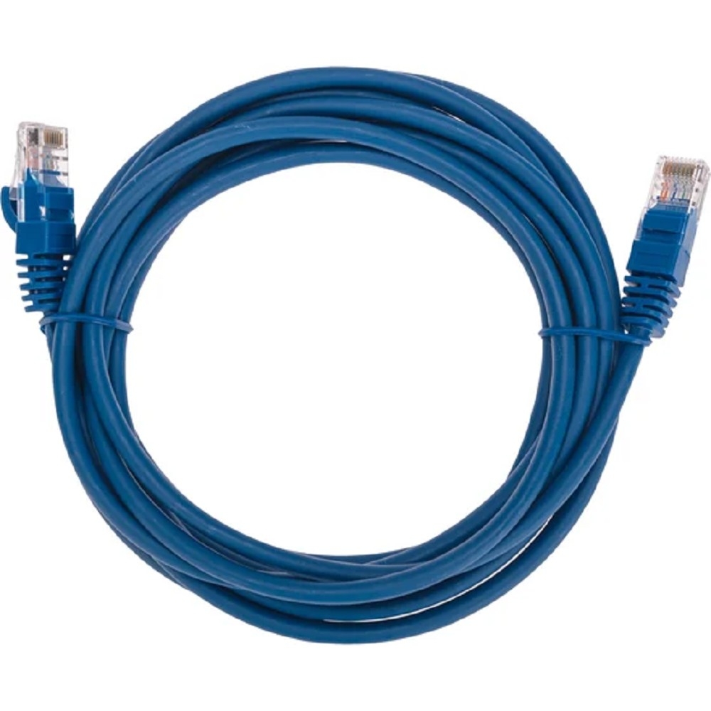 Патч-корд REXANT 02-0104-3, U/UTP Cat 5e, RJ45–RJ45, 26AWG, LSZH, 3 м