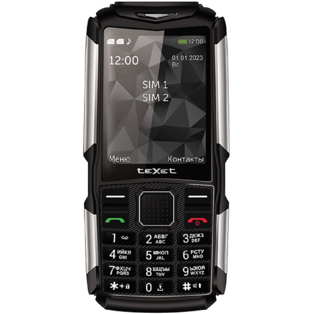 Мобильный телефон teXet TM-D314, 2.8", 2 SIM, GSM, 2500 мА·ч