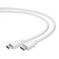 Кабель Cablexpert CC-HDMI4-W-1M, HDMI 2.0, 1м, белый