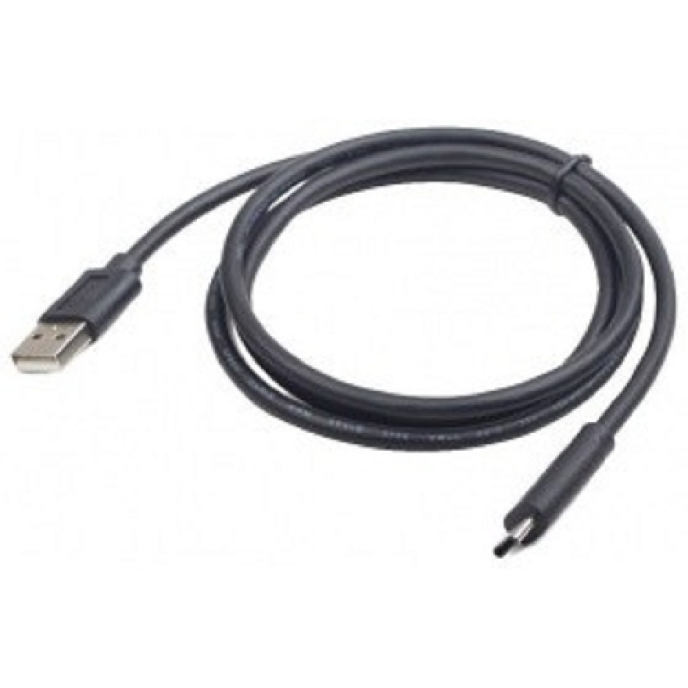 Кабель USB Cablexpert CCP-USB2-AMCM-1M, USB-A — USB Type-C, 1 м, 3 А