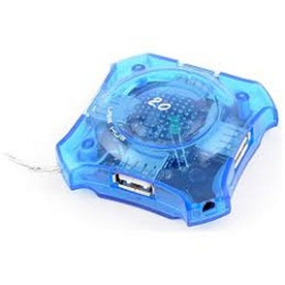 USB-хаб Gembird UHB-C224, USB 2.0, 4 порта Type-A, кабель 0.95 м