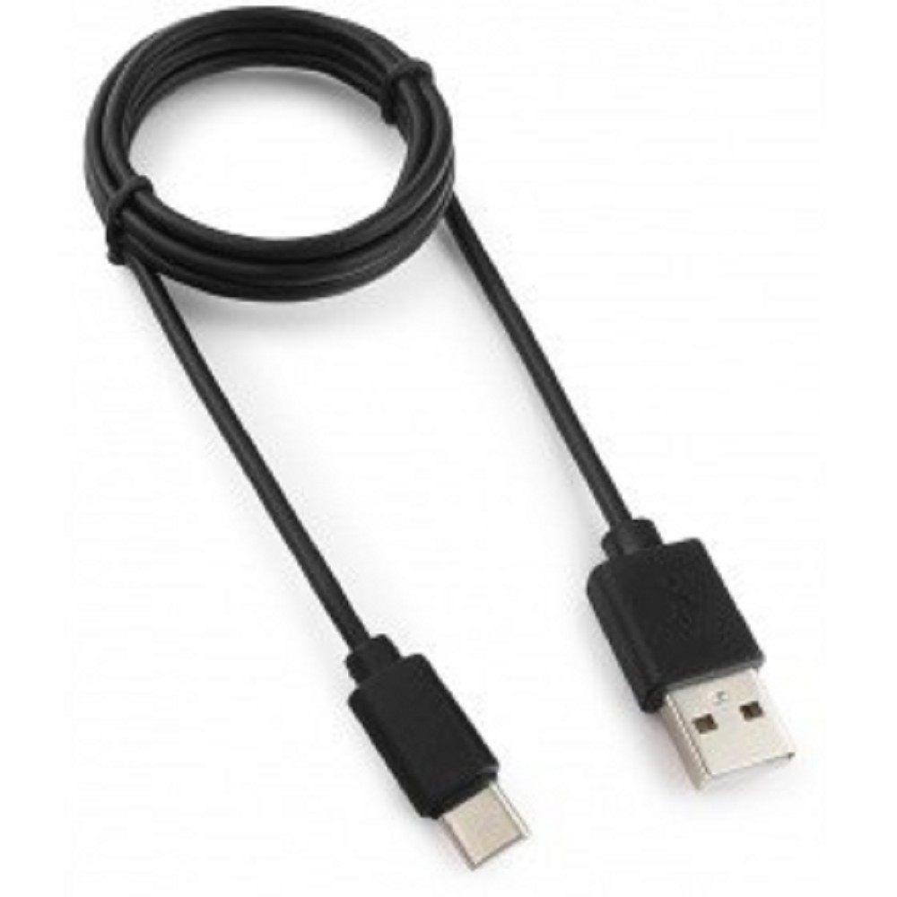 Кабель USB Gembird GCC-USB2-AMCM-0.5M, USB-A — USB Type-C, 0,5 м, чёрный