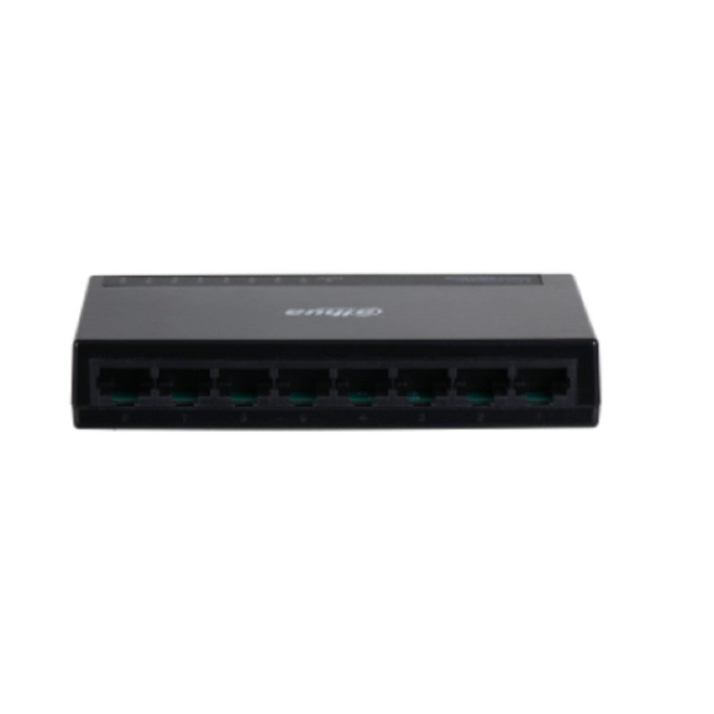 Коммутатор Dahua DH-PFS3008-8GT-L, 8×1GbE, неуправляемый