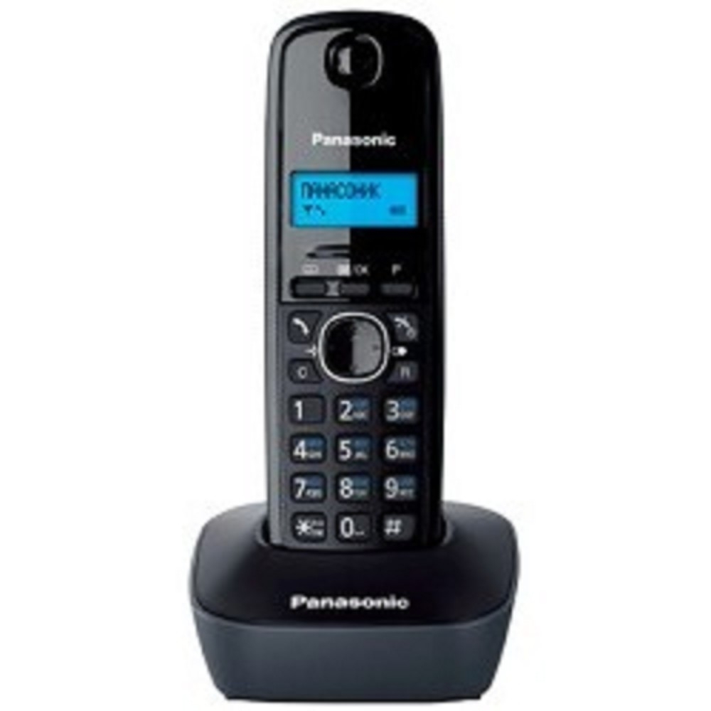 Телефон Panasonic KX-TG1611RUH_DP, DECT, серый