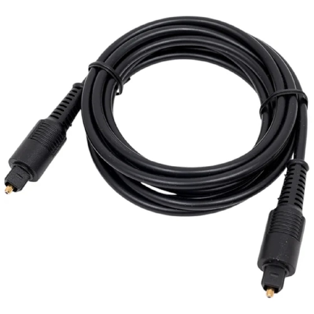 Кабель оптический Gembird CC-OPT-2M, Toslink 2×ODT M/M, 2 м, чёрный
