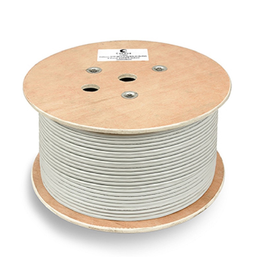 Кабель Cabeus SFTP-4P-Cat.5e-PATCH-GY, SF/UTP, кат. 5e, 4 пары, 305 м