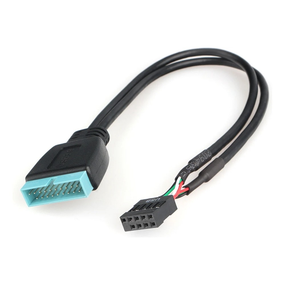 Кабель Cablexpert CC-U3U2-01, внутренний USB 2.0–USB 3.0, 9pin/19pin, 0.3 м