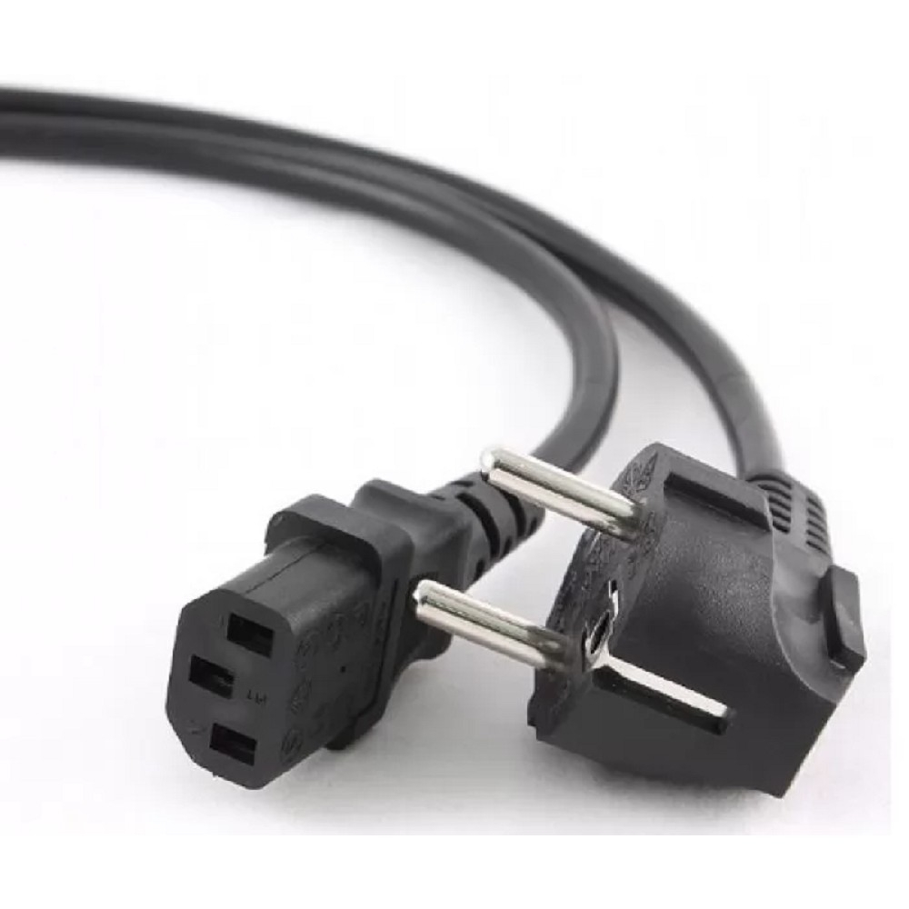 Кабель питания Cablexpert PC-186-1-2, Schuko-C13, 3×0,5 мм², 6 А, 1,8 м