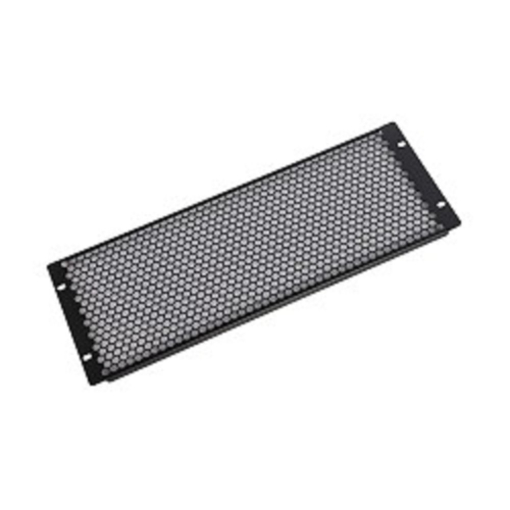 Фальшпанель ЦМО ФП-5.4-9005, 19", 5U, перфорированная, чёрная
