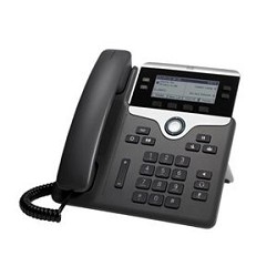 IP-телефон Cisco CP-7841-K9= UC Phone 7841, RJ-45, черно-белый LCD, спикерфон