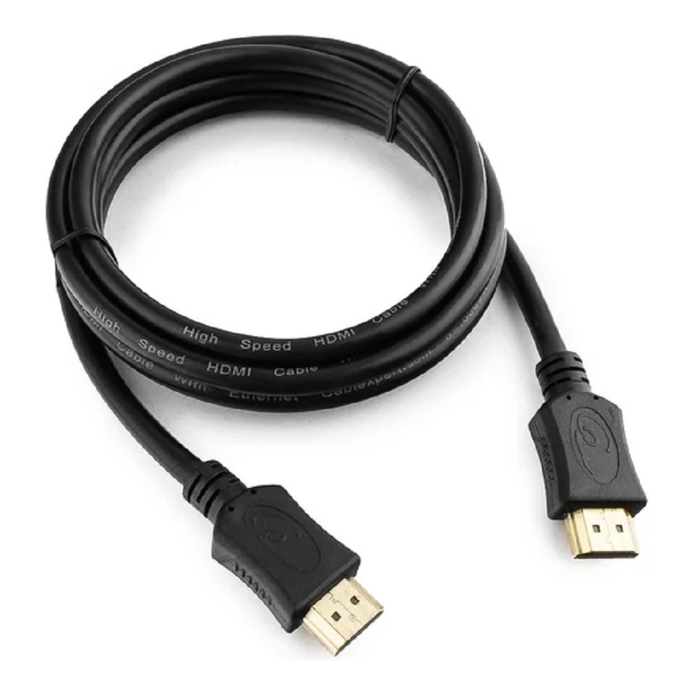 Кабель HDMI CABLEXPERT CC-HDMI4L-1.5M, 1.5 м, v2.0, 19M/19M, 4K