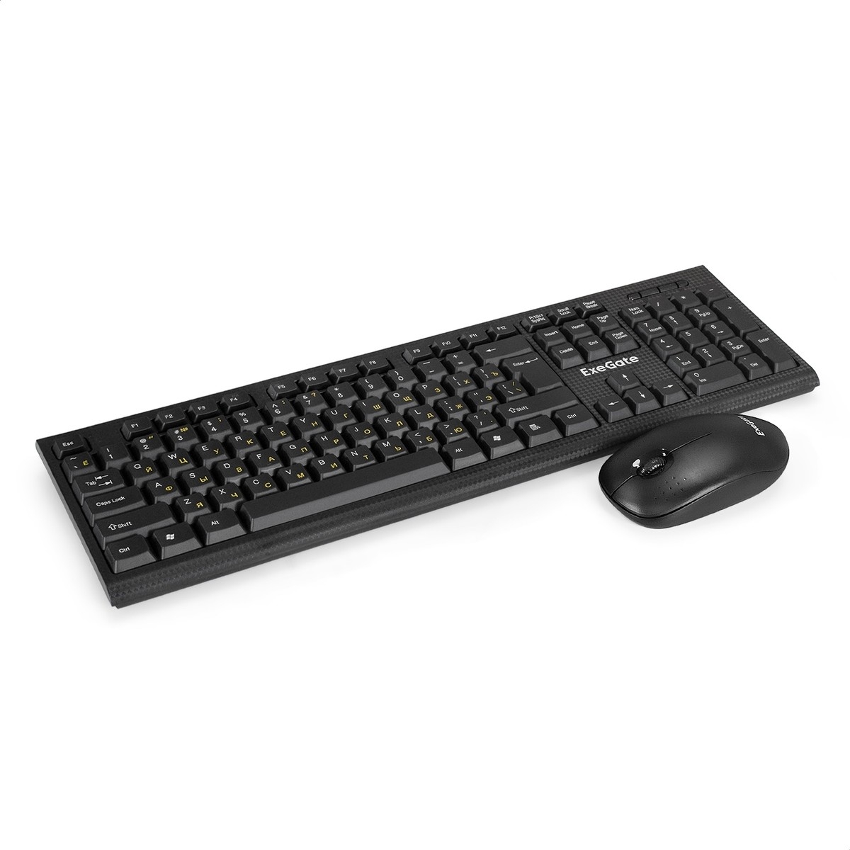 Комплект ExeGate EX298905RUS, клавиатура+мышь, беспроводной, USB