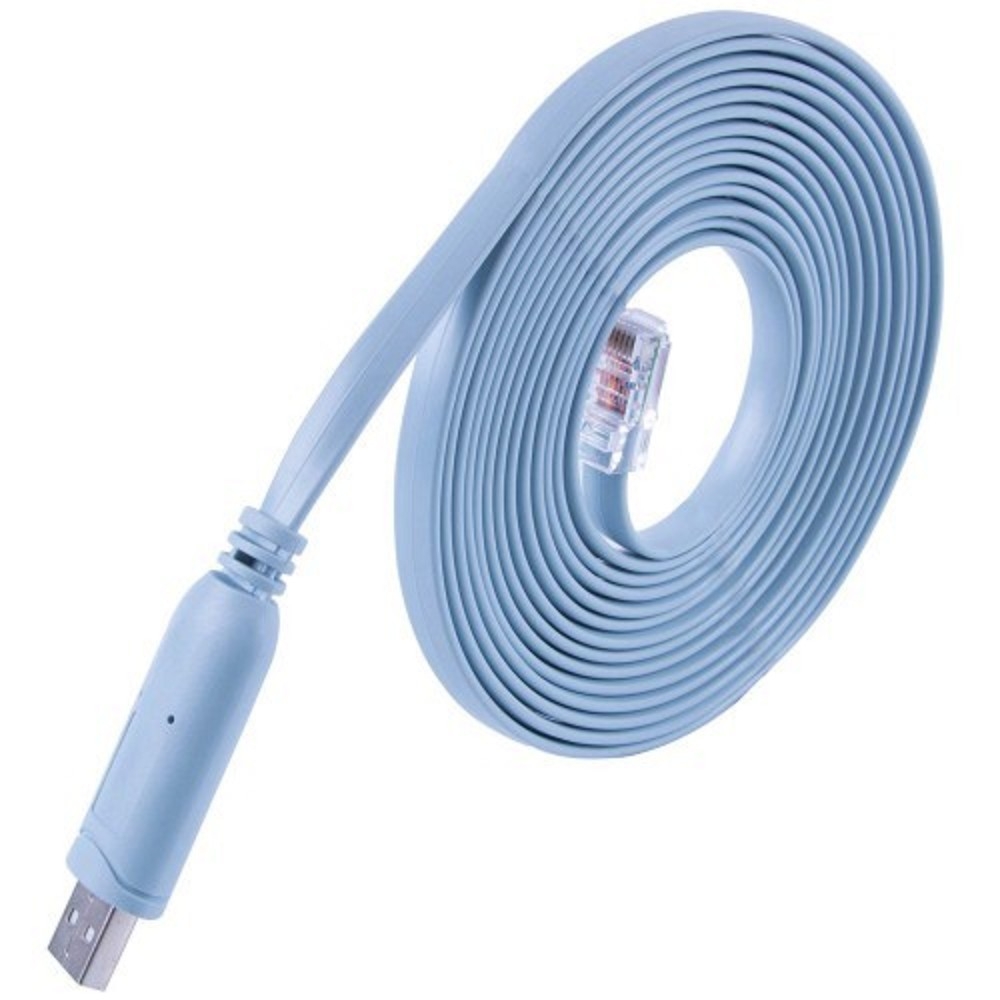 Кабель-адаптер консольный KS-is KS-537U, USB-A — RJ45, 1,8 м