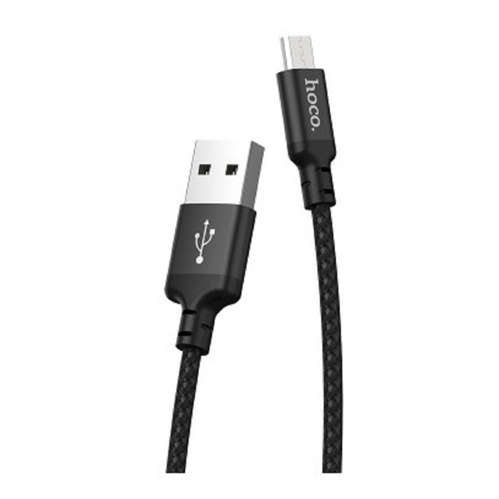 Кабель Hoco HC-62844, USB-AM — MicroUSB-BM, 1м, нейлон, 2А