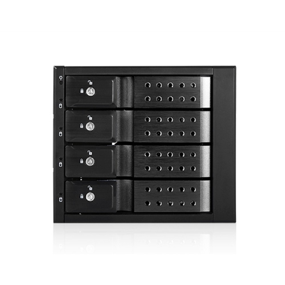 Корзина HDD Procase T3-304-SATA3-BK, 4xSATA3/SAS, hot-swap, 1U