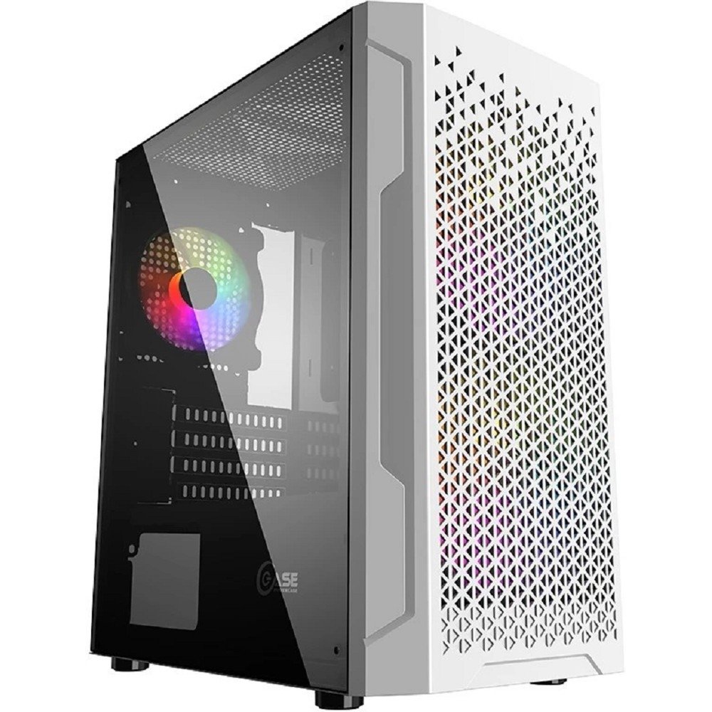 Корпус Powercase CMIMZW-L3_DP, Mistral Micro Z3W Mesh, mATX, белый