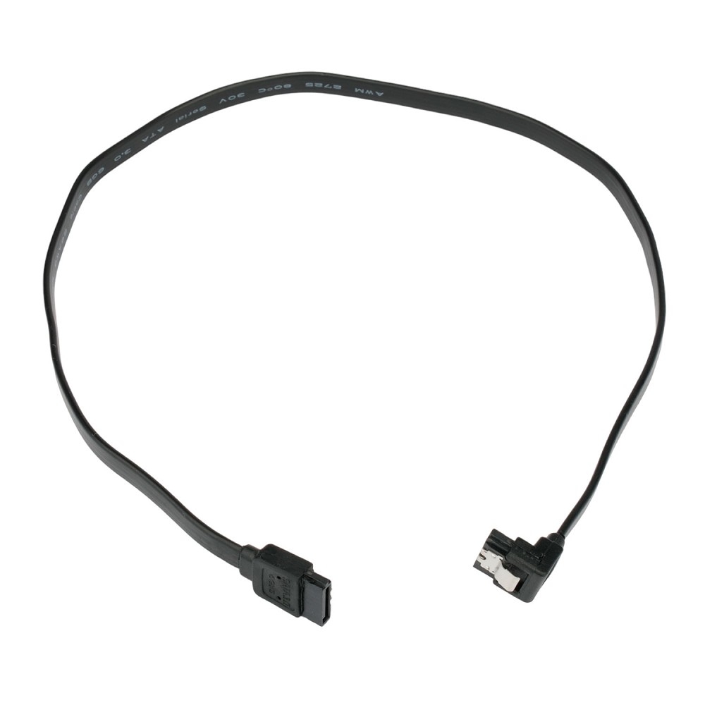 Кабель Cablexpert CC-SATAM-DATA90-BL-50CM, SATA 7pin, угловой, 50 см
