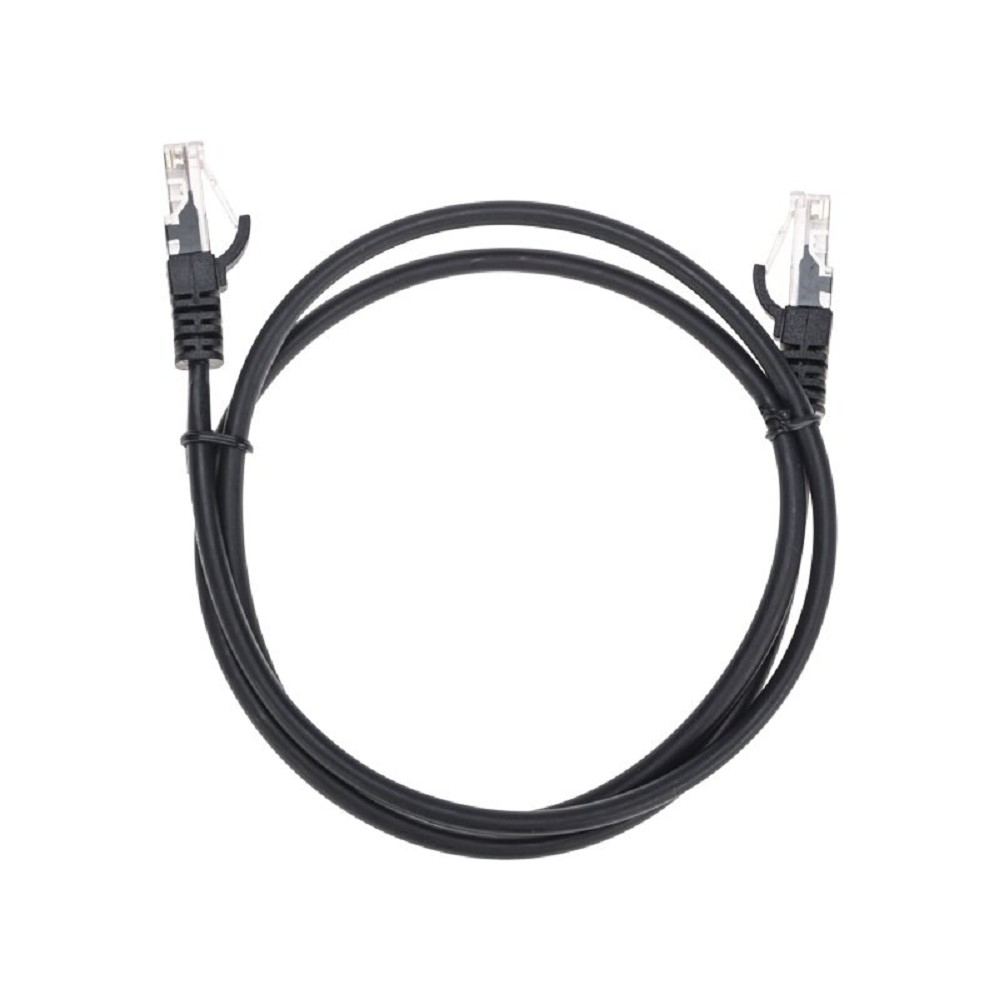 Патч-корд REXANT 02-0102-1, U/UTP Cat.5e, RJ45-RJ45, 26AWG, LSZH, 1 м, черный