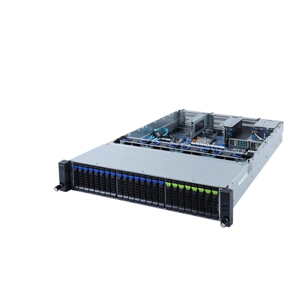 Серверная платформа GIGABYTE R282-N81, 2U, 2×LGA4189, 32×DDR4
