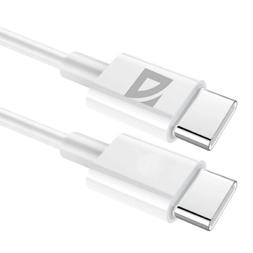 Кабель Defender 87537, Type-C — Type-C, 2м, 30Вт