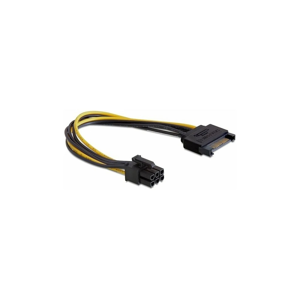 Разветвитель питания Gembird CC-PSU-SATA, SATA → PCI-Express 6-pin, 0,2 м