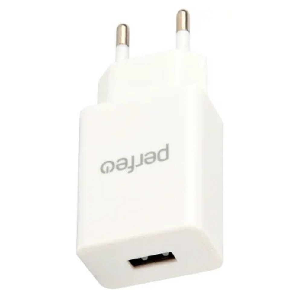 Зарядное устройство Perfeo I4665, USB, 1А, белый