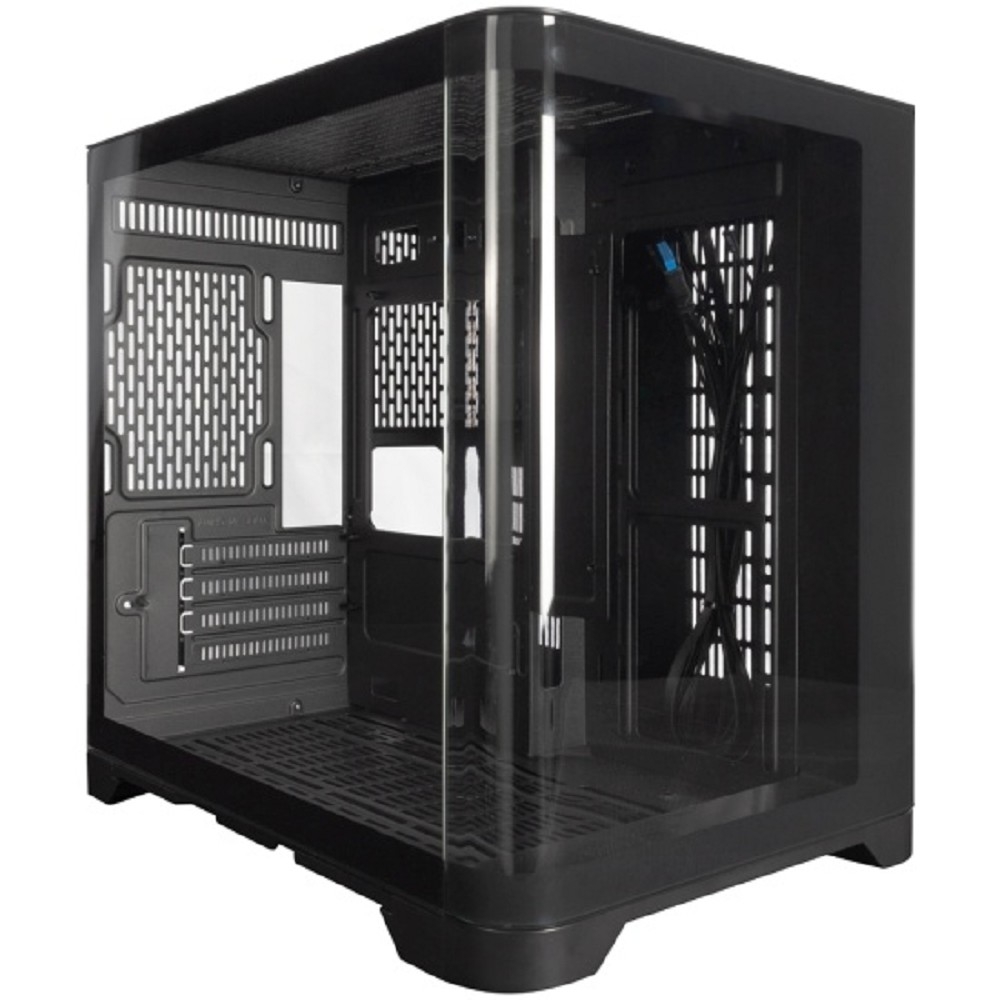 Корпус ПК 1STPLAYER UVIEW UV5-BK, Mini Tower, без БП, чёрный