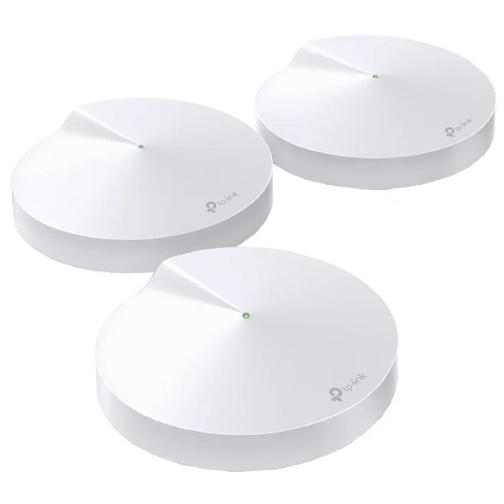 Mesh Wi-Fi система TP-Link DECO M5(3-PACK), AC1300, 3 модуля, 2×1GbE, Wi-Fi 5