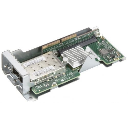 Сетевой адаптер SUPERMICRO AOM-CTG-I2SM-12, 2×10GbE SFP+, Intel 82599ES