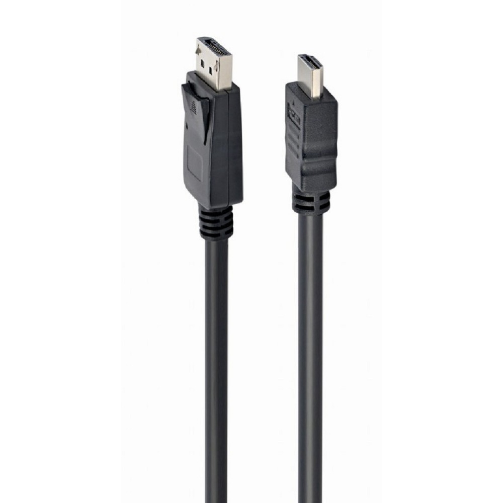 Кабель Gembird CC-DP-HDMI-5M, DisplayPort — HDMI, 5 м, 4K, 3D, экранированный