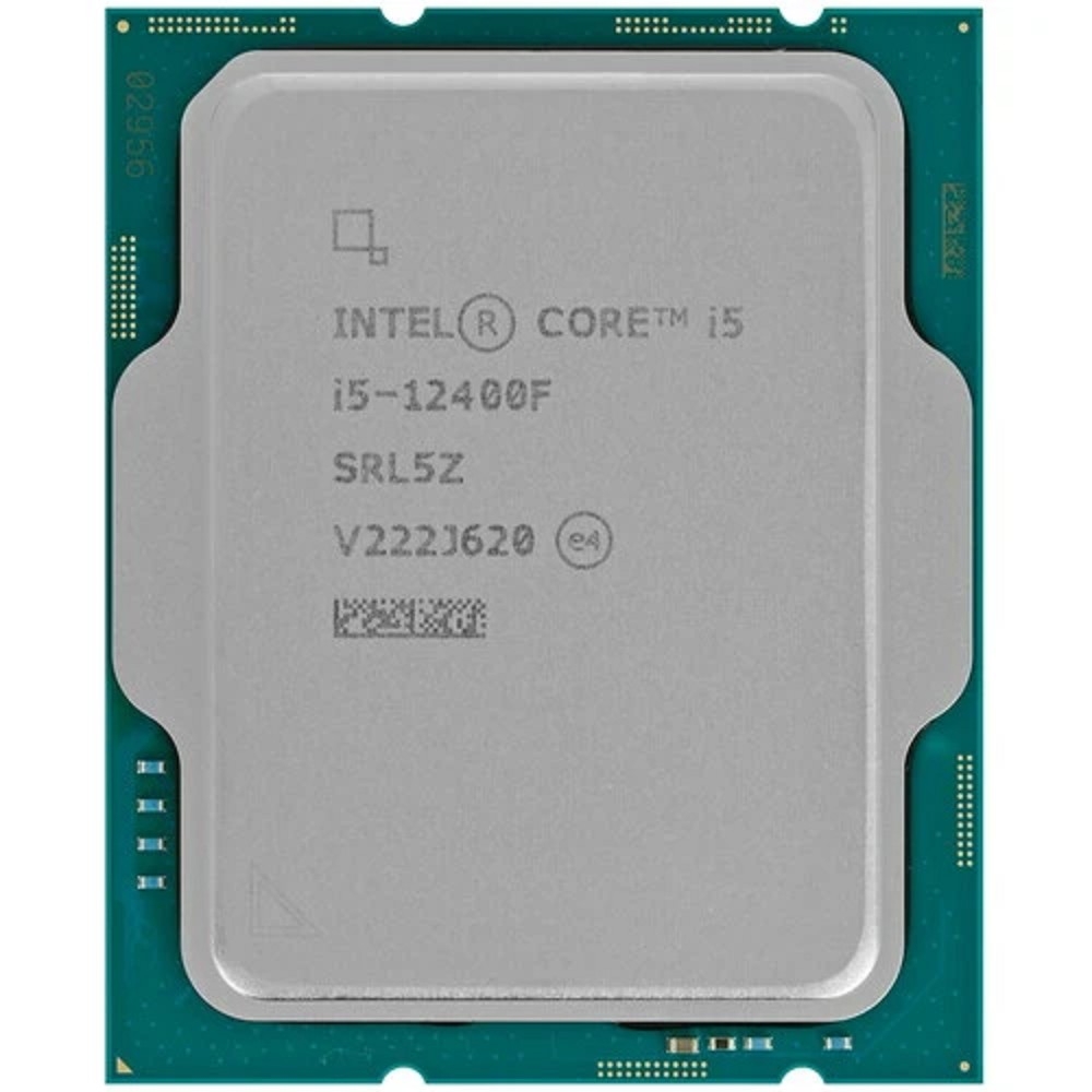 Процессор Intel Core i5-12400F, LGA 1700, 6 ядер, 2.5–4.4 ГГц, OEM