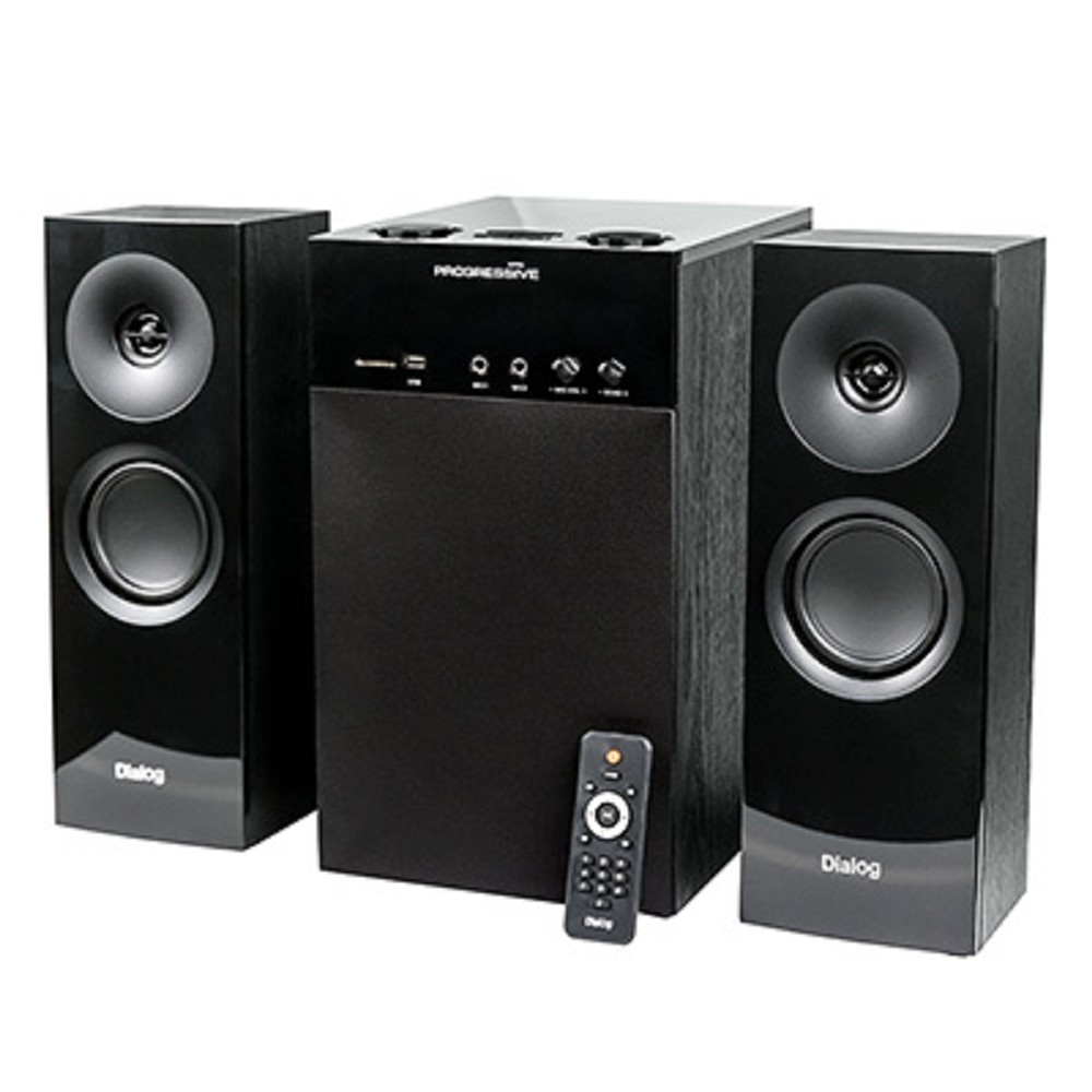 Мультимедийные колонки Dialog Progressive AP-250 BLACK, 2.1, 50 Вт + 2×15 Вт