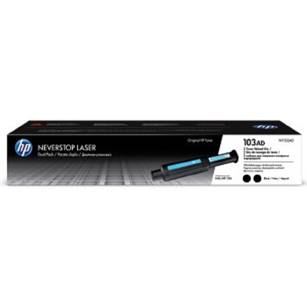 Заправочное устройство HP W1103AD (103AD), черный, 2×2500 стр., для Neverstop Laser