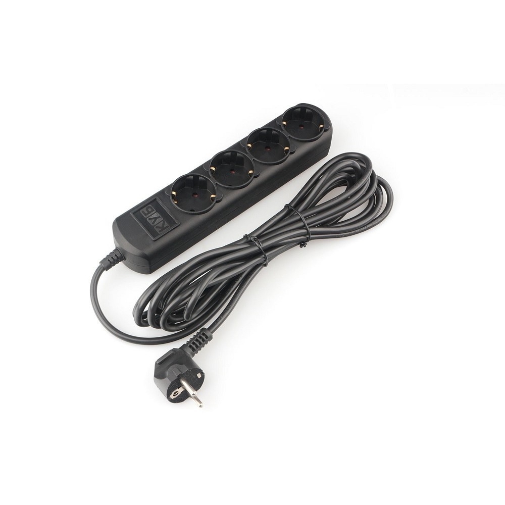Удлинитель PowerCube PC-2B-3M, 3м, 4 розетки, 16А