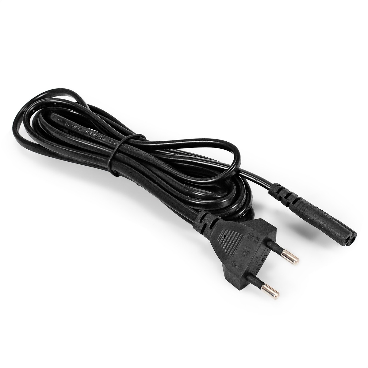 Кабель питания Exegate Power PCN-3P (EP280677RUS), CEE 7/16 — IEC C7, 2×0.5 мм², 3 м, черный
