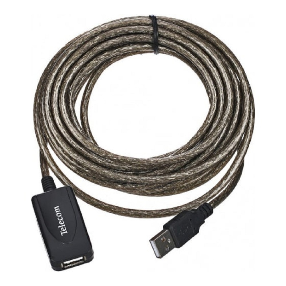 Кабель Telecom TUS7049-5M, USB 2.0 удлинитель 5м