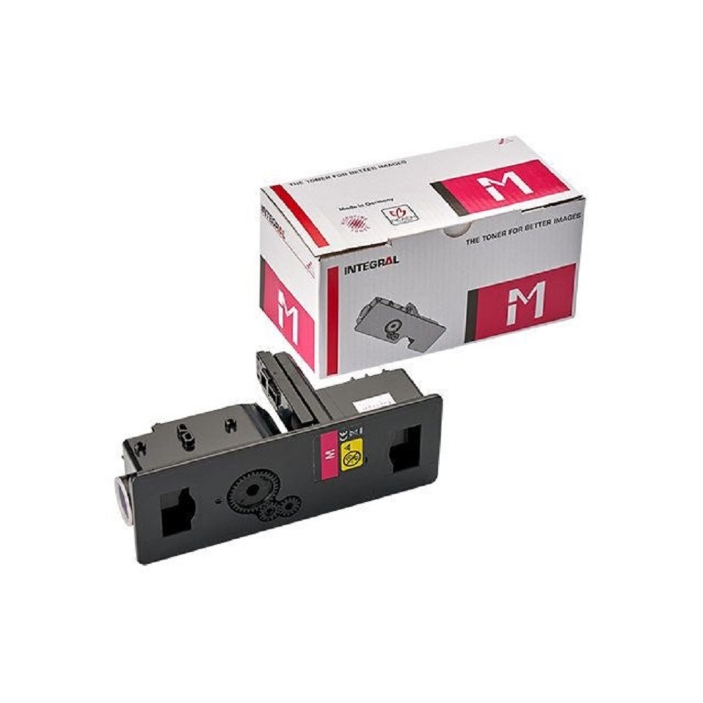 Тонер-картридж Integral TK-5240M с чипом, для Kyocera Ecosys, пурпурный, 3000 страниц