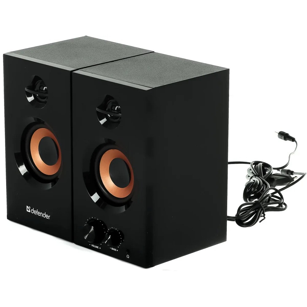 Акустическая система Defender Aurora S20, 2.0, 20 Вт, МДФ, 230 В