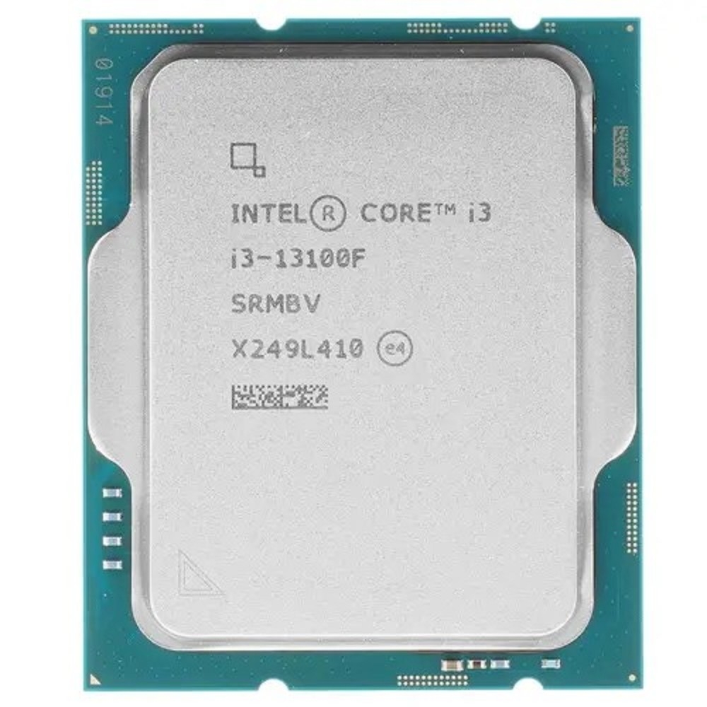 Процессор Intel Core i3-13100F, 4 ядра/8 потоков, 3.4–4.5 ГГц, LGA 1700, OEM