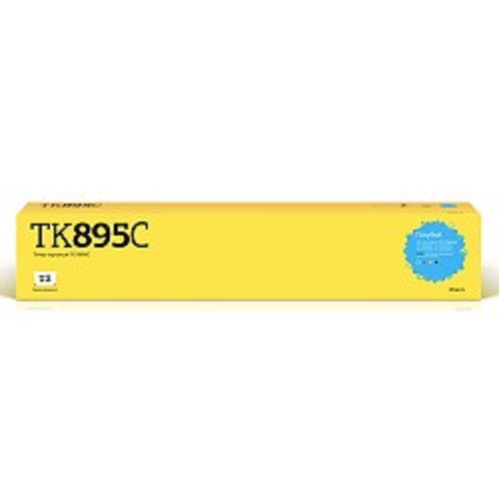 Тонер-картридж T2 TC-K895C, light-blue, 6000 стр.